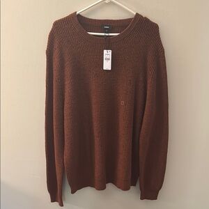 Men's Burnt Orange Sweater